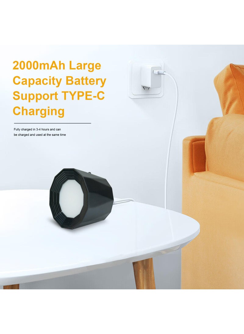 الأزرق جي دبليو ديكور المنزل ديكور منزلي مغناطيسي خالٍ من الشحنة المغناطيسية للشحن، مصباح حائط للقراءة بجانب السرير بجانب السرير مصباح حائط للقراءة مصباح ليلي للقراءة مصباح حائط مصباح حائط طاولة أسود - Image 5