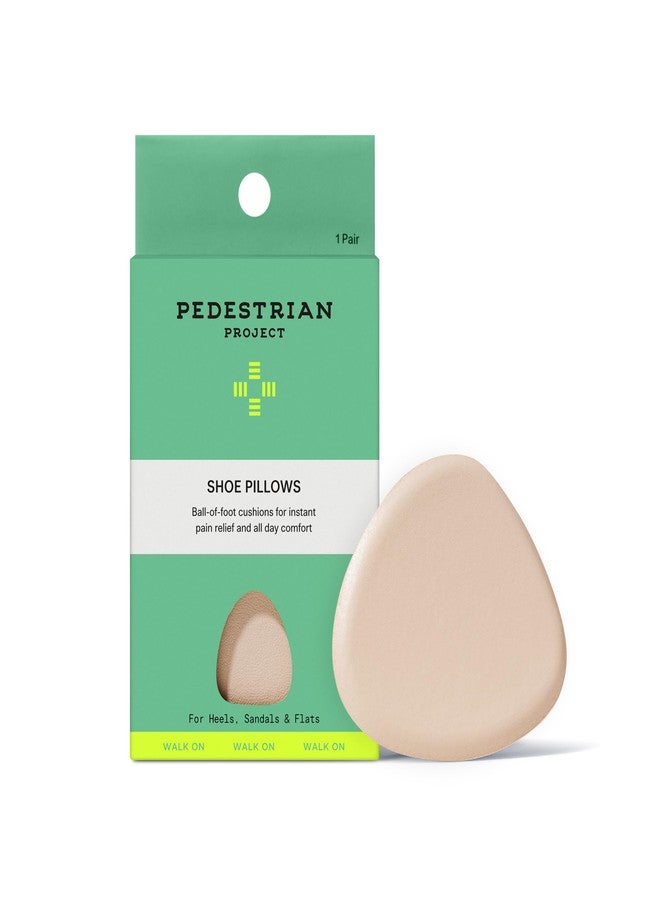 Pedestrian Project Shoe Pillows® – Premium Ball of Foot Cushions for Heels & Flats, Metatarsal Pads for Women & Men, Vegan Leather Shoe Inserts with Eco-Bounce Foam – All-Day Comfort & Pressure Relief - Image 1