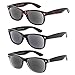 Yogo Vision Reader Sunglasses for Women and Men UV400 Tinted Reading Sunglasses 3Pk 00 Black Brown Havana Black Out Transparent Clear Inner 2 - Image 1