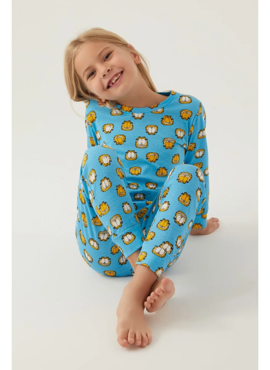 RolyPoly Light Blue Girls Pajama Set