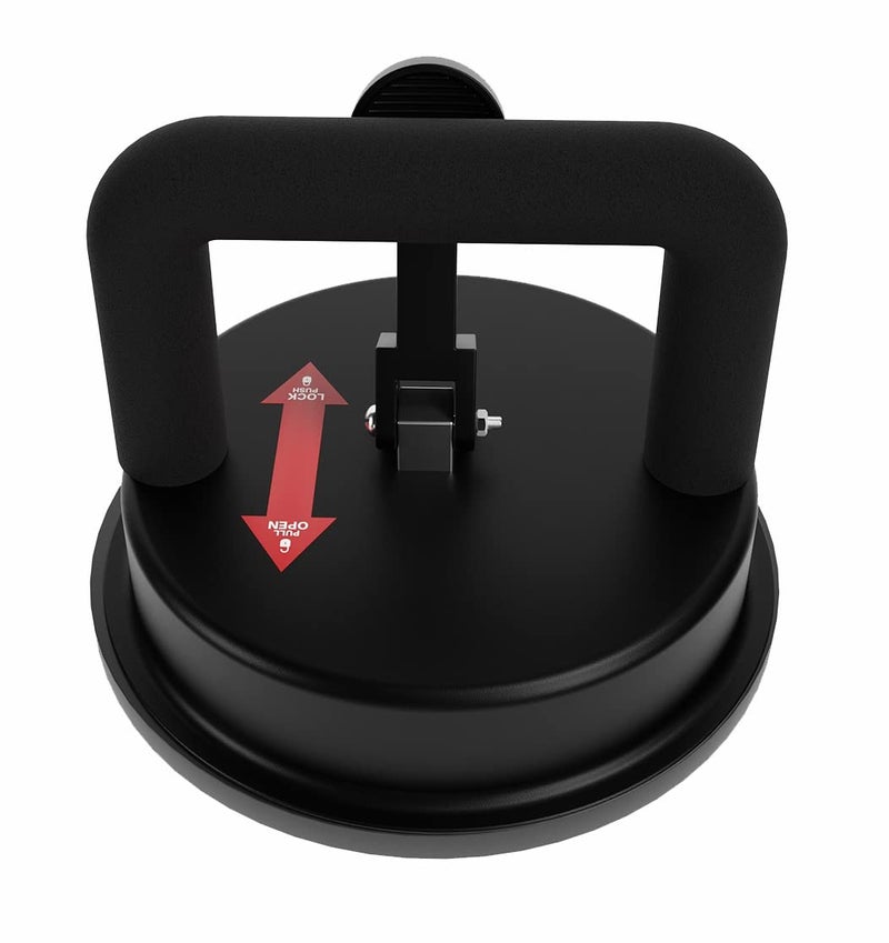 SCARLET MULTI PRODUCTS SCARLET MULTI PRODUCTS Glass Lifter Suction Cup for Lifting Moving Heavy Glass SheetsBody PanelsMetalWindow PanesMarblePack 280kg Load CapacityCar Dent PullerMetal Body Rubber Vacuum Cup  - Image 4