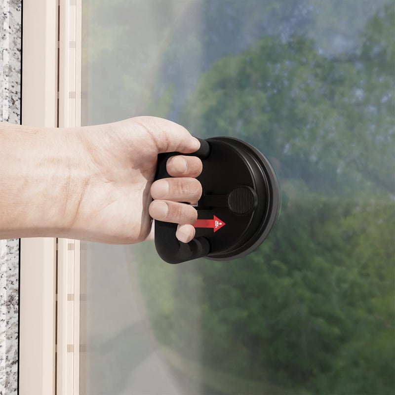 SCARLET MULTI PRODUCTS SCARLET MULTI PRODUCTS Glass Lifter Suction Cup for Lifting Moving Heavy Glass SheetsBody PanelsMetalWindow PanesMarblePack 280kg Load CapacityCar Dent PullerMetal Body Rubber Vacuum Cup  - Image 2