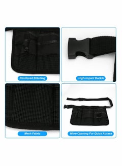 Excefore Gardening Tool Waist Bag Belt Adjustable Garden Canvas Waist Bag  - Image 4