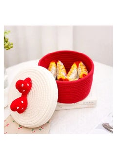 Generic A very chic linen bow cover box for multiple uses. It can be used in the office or bedroom. z  - Image 2