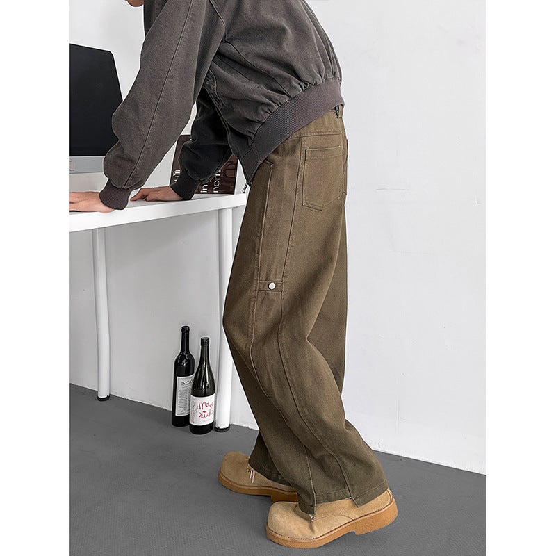 Unisex Casual Daily Denim Jeans - Image 4