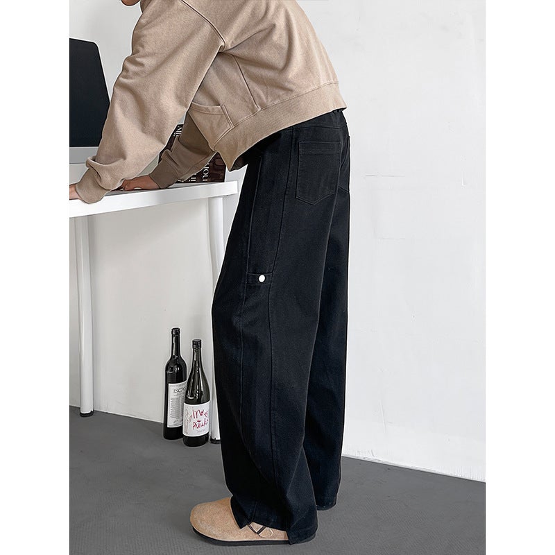 Unisex Casual Daily Denim Jeans - Image 3
