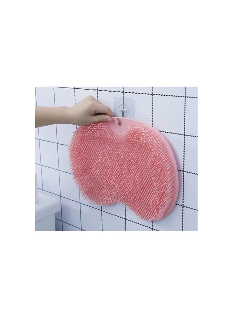 Silicone Non-slip Exfoliating Brush Pad For back and foot scrub - Image 2