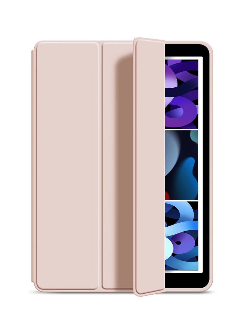Ultra-thin tri-fold Stand Protective Cover Suitable for Samsung  S6lite-10.4 inch, soft silicone smart flip tablet protective cover, automatic wake-up/sleep