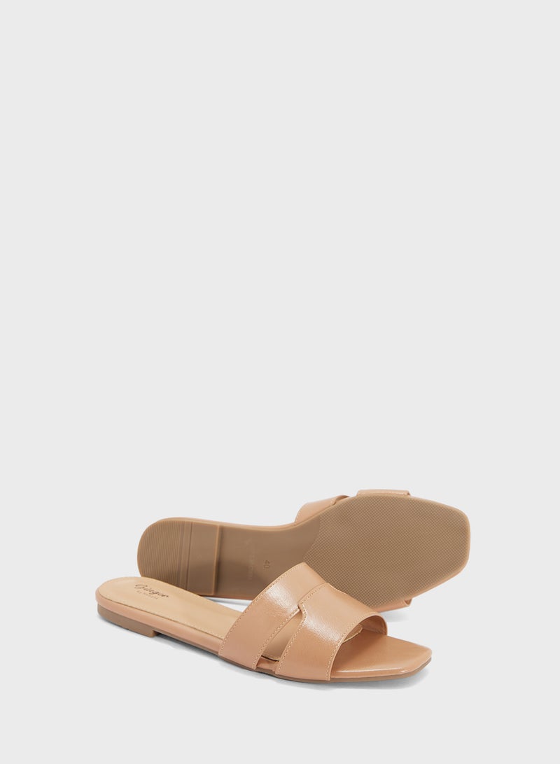 Ginger Ladies Flat Sandal  - Image 3