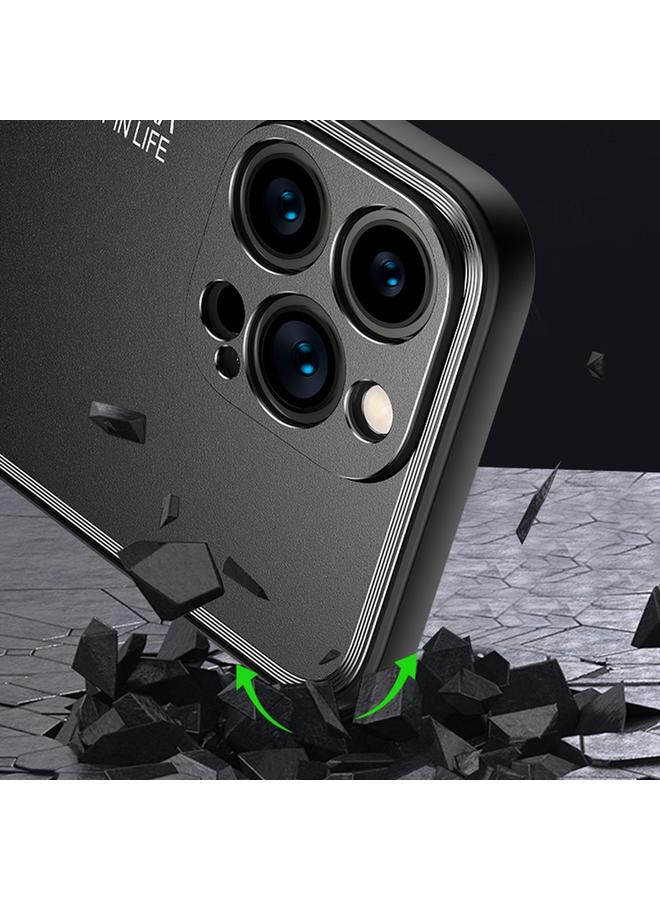 اس-توب جراب لهاتف iPhone 14 Plus من سلسلة Light and Shadow، جراب معدني غير لامع - Image 5