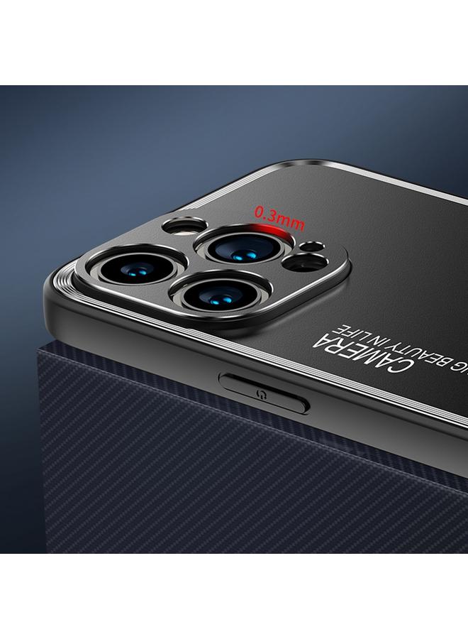 اس-توب جراب لهاتف iPhone 14 Plus من سلسلة Light and Shadow، جراب معدني غير لامع - Image 3