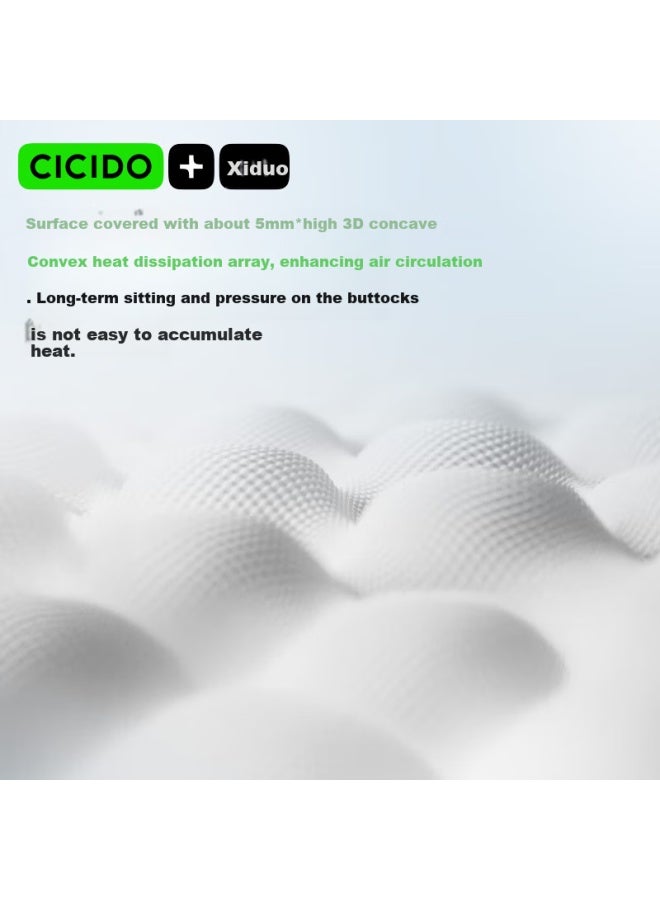Cicido Car Seat Cushion, Summer Honeycomb Gel Seat Pad, All-season Universal, Long-sitting Ventilated Breathable Ice Silk Cooling Pad, Single Piece - Image 2