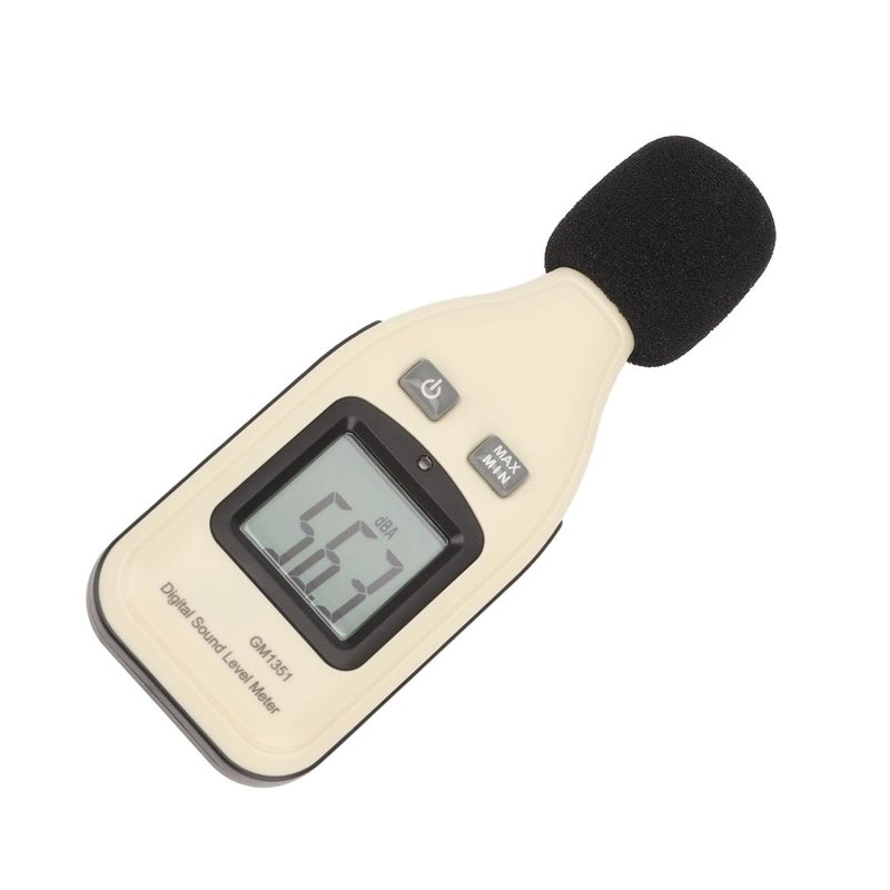 Digital Sound Level Meter 30 130 DB Range 0 1dB Accuracy Backlit LCD Portable Noise Detector - Image 5