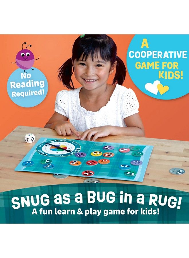 Peaceable Kingdom Snug As A Bug In A Rug Award Winning Cooperative Preschool Skills Builder Game For 2 To 4 Kids Ages 3+ - Image 3