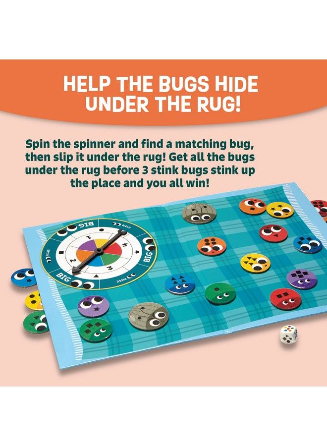 Peaceable Kingdom Snug As A Bug In A Rug Award Winning Cooperative Preschool Skills Builder Game For 2 To 4 Kids Ages 3+ - Image 4