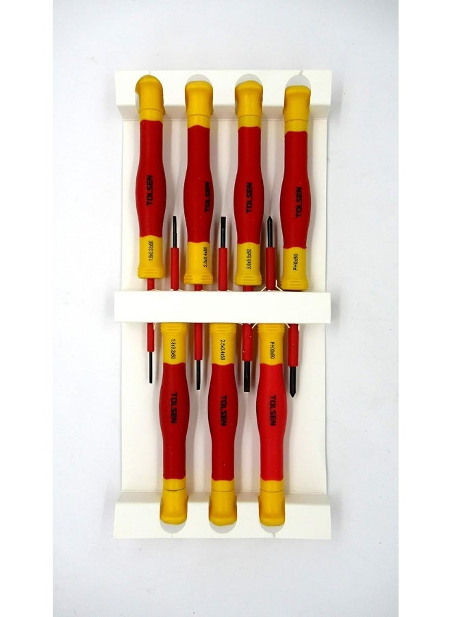 Tolsen - 7Pcs Insulated Precision Screwdriver Set (Premium Line) - Image 2
