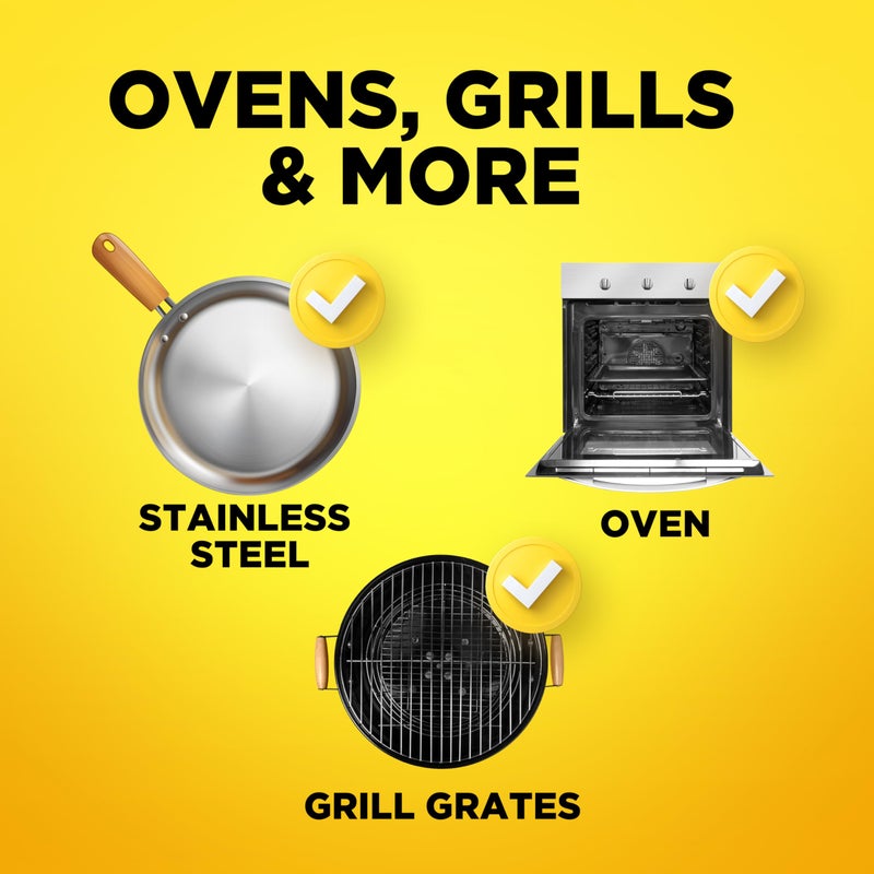 Easy Off Easy-Off Heavy Duty Oven Cleaner, Regular Scent 87 oz (6 Cans x 14.5 oz) - Image 5