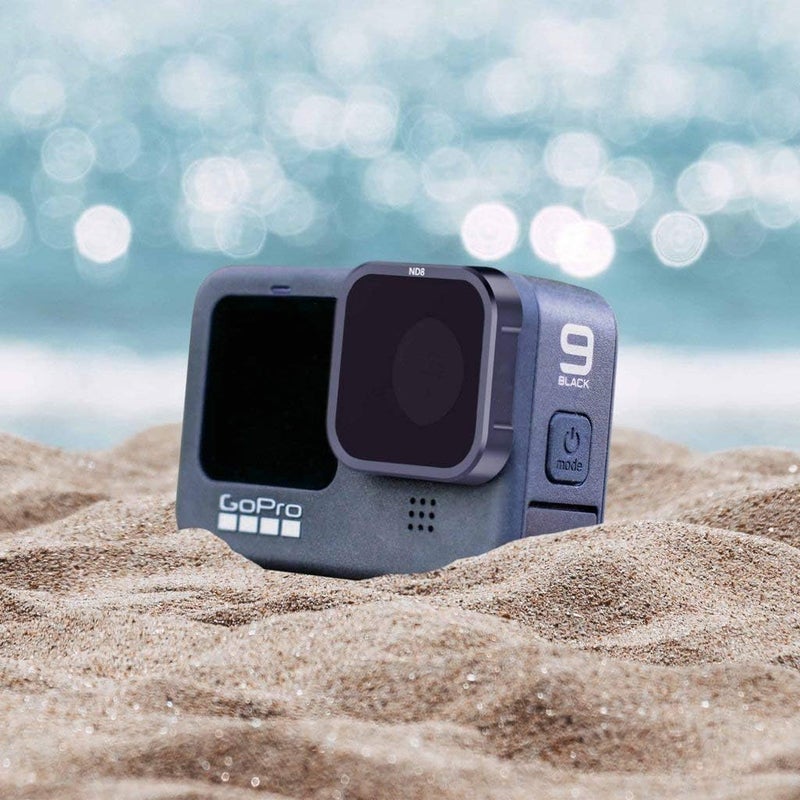 Action Pro Camera Lens Filters Compatible with GoPro Hero 11 Mini Filter Kit (ND8) - Image 2