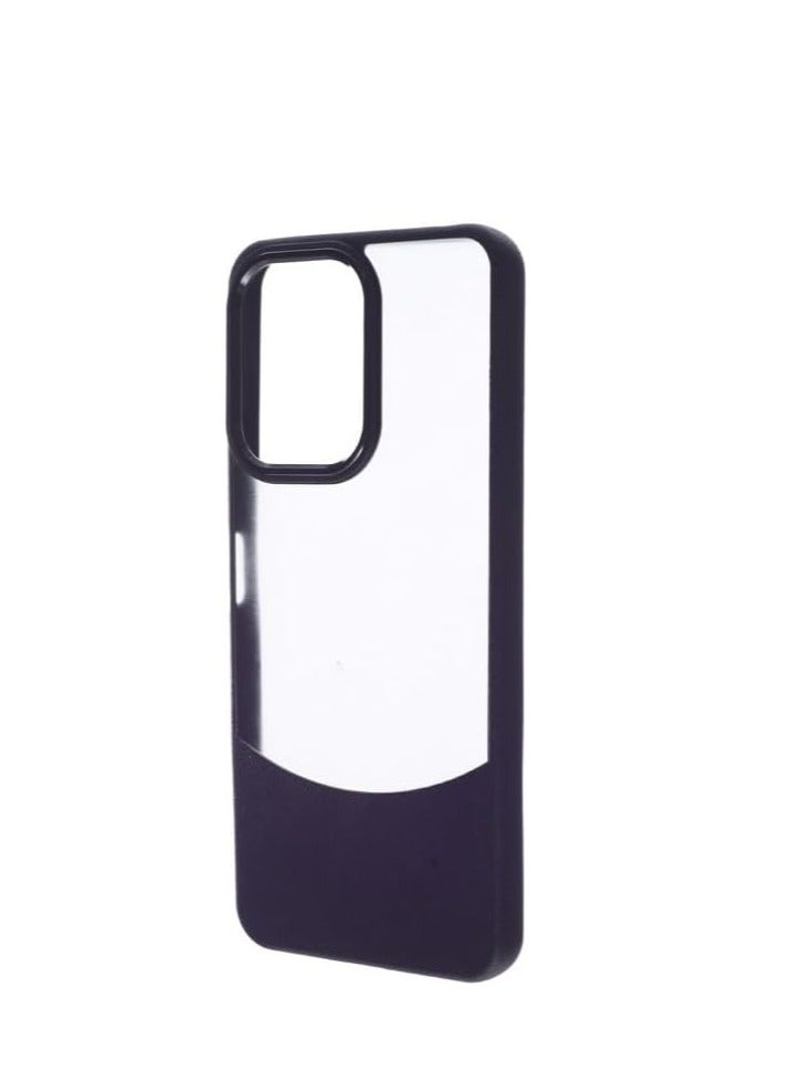 Shockproof Silicone Back Cover for Xiaomi Redmi 13C 4G, Xiaomi Poco C65 - Black - Image 2