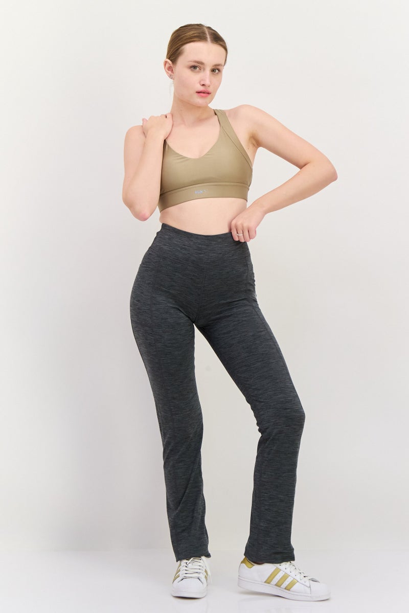 SKECHERS Women Sportswear Fit Walking Pants, Grey Heather - Image 4