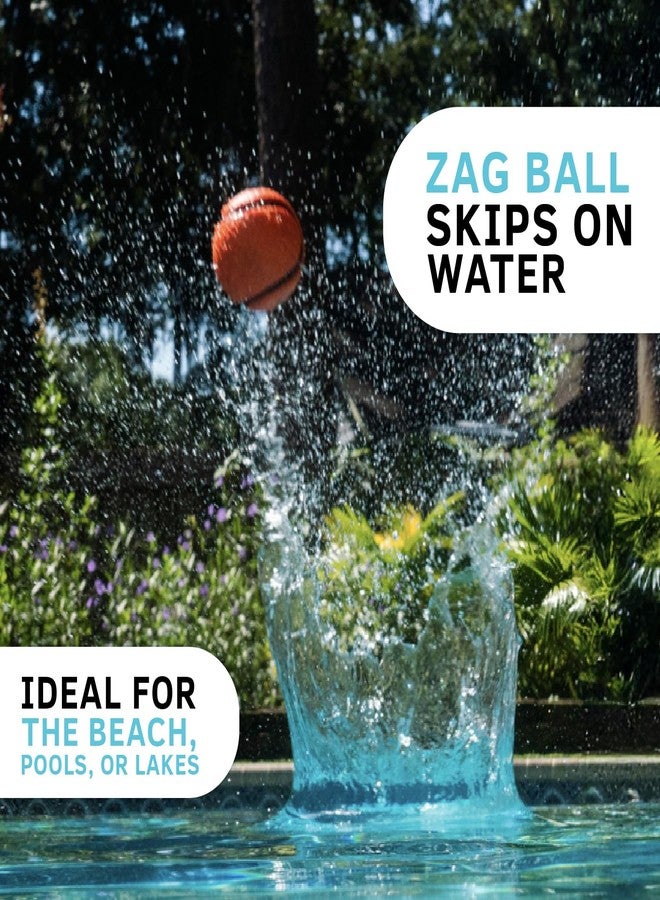 Waboba Mini Cracket Set - Mini Cracket Bat with Zag Ball for Water Baseball - Image 5