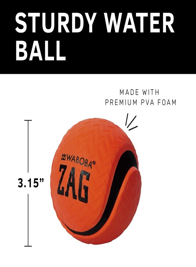 Waboba Mini Cracket Set - Mini Cracket Bat with Zag Ball for Water Baseball - Image 3