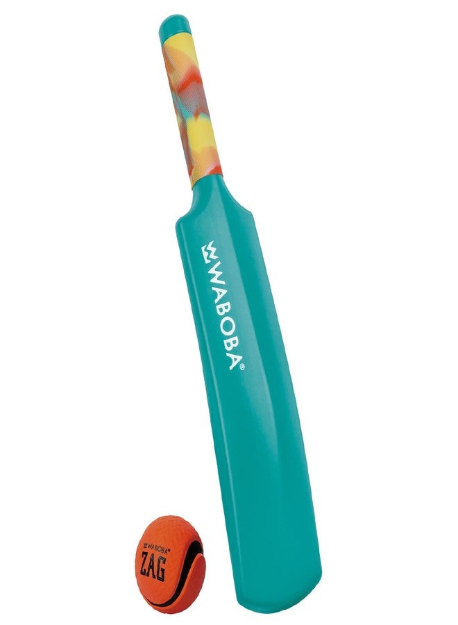 Waboba Mini Cracket Set - Mini Cracket Bat with Zag Ball for Water Baseball - Image 1