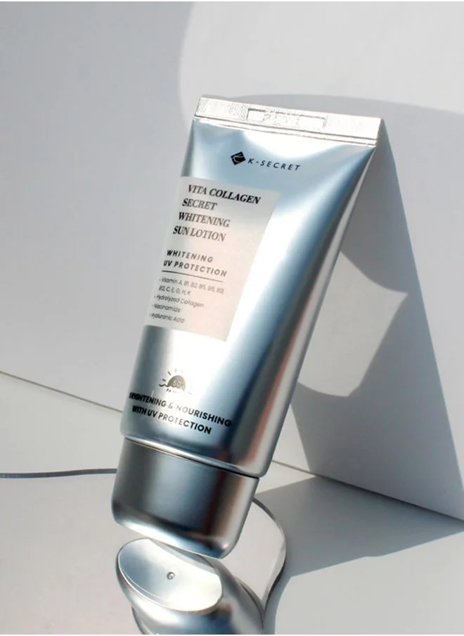 كي-سيكريت Vita Collagen Secret Whitening Sun Lotion