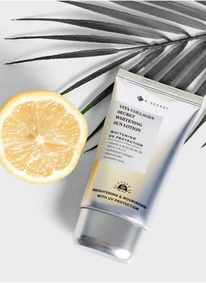 كي-سيكريت Vita Collagen Secret Whitening Sun Lotion