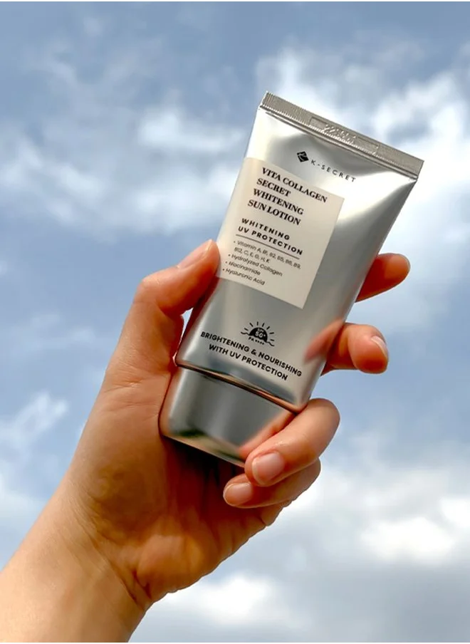 كي-سيكريت Vita Collagen Secret Whitening Sun Lotion