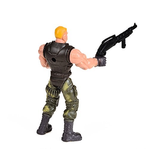 PowerTRC 6 Pcs Army Men Military Action Figures, Special Force Soldiers Toys for Kids 5-7, Army Action Figures with Military Weapons Accessories Toy Soldiers for Boys - Image 5