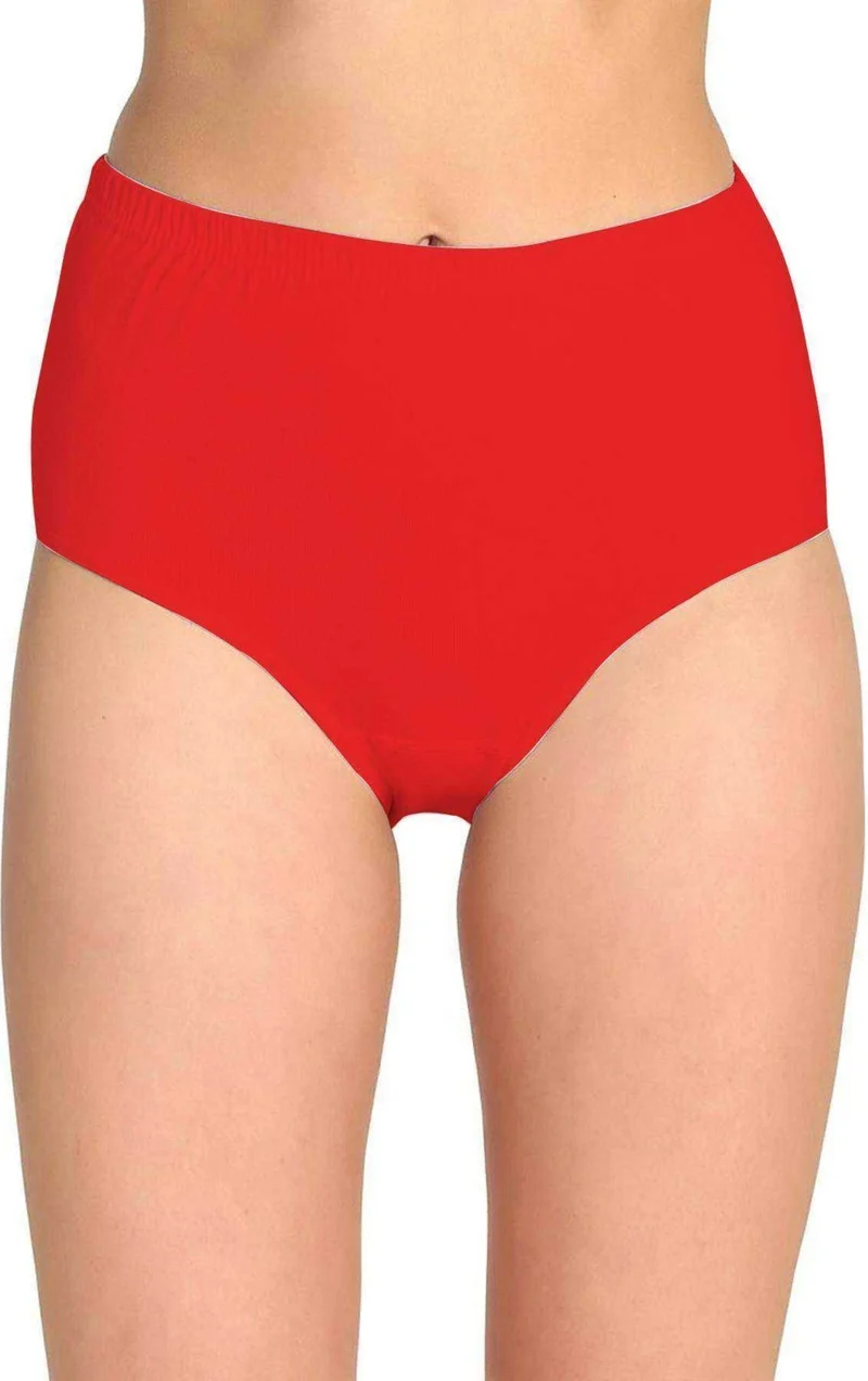 توتكو Passion 6 Pieces Passion Women High Waist Bato Thick Rubber Panties S6