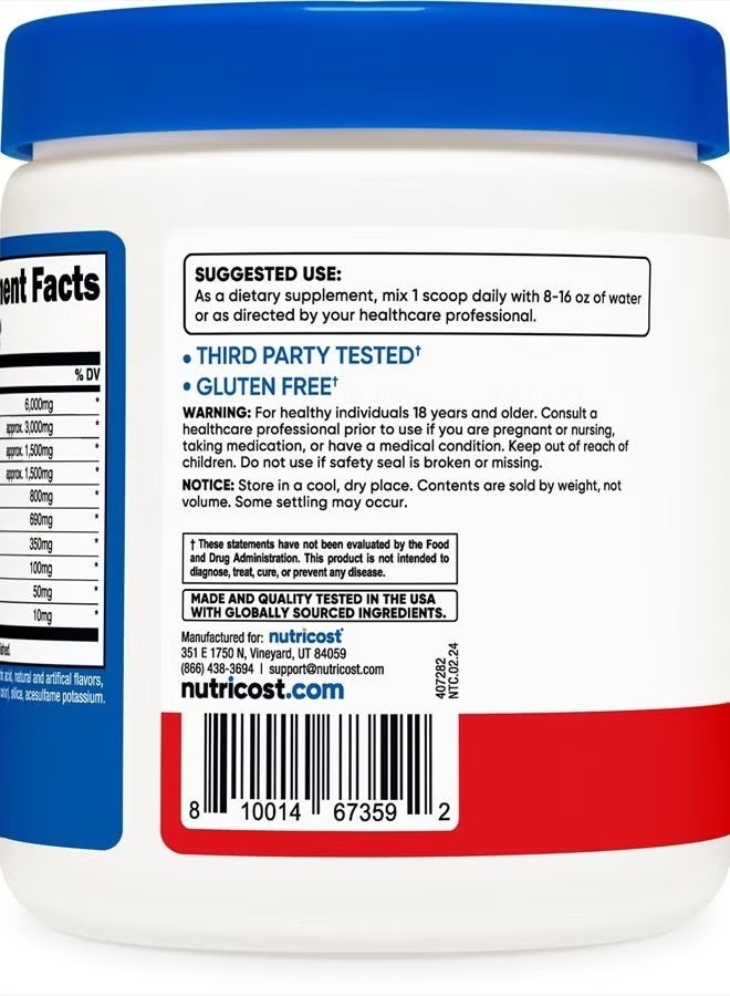 Nutricost, Performance, EAA, Fruit Punch, 11.6 oz (330 g) - Image 5