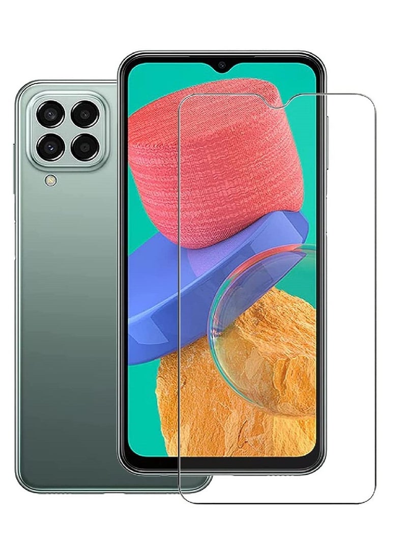 Super Tempered Glass Screen Protector Clear Designed For Samsung Galaxy M33 5G Full Screen Coverage And Bubble Free - Image 1