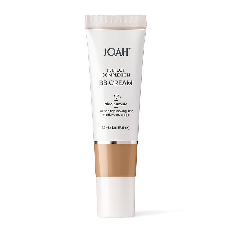 JOAH Beauty Perfect Complexion BB Cream with Hyaluronic Acid and Niaciminade,Korean Makeup with Medium Buildable Coverage,Evens Skin Tone Lightweight Semi Matte Finish Medium with Neutral Undertones - Image 2