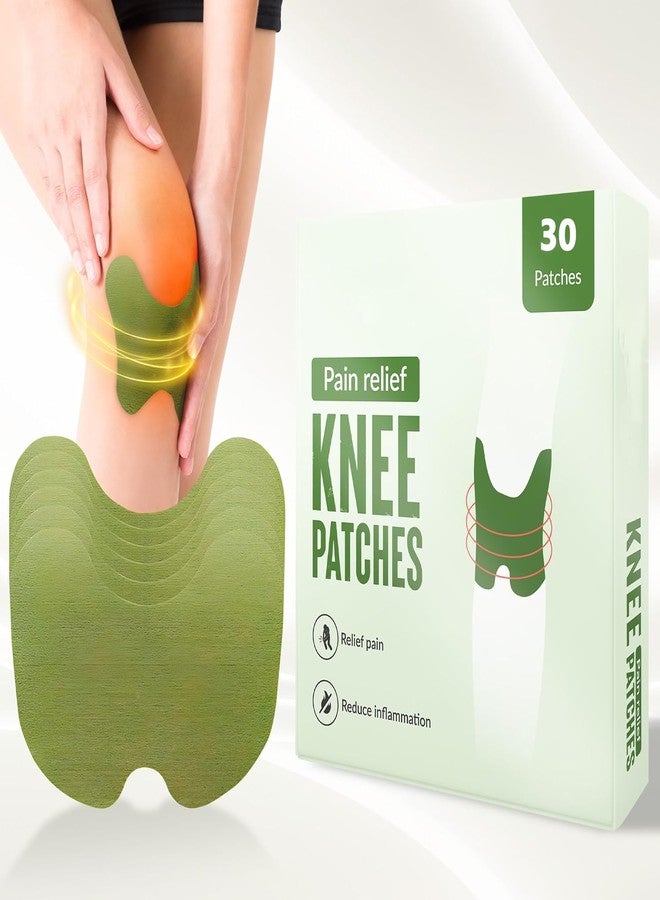 NL TRADERS Herbal Knee Pain Relief Patches Arthritis Inflammation Patch Sticker | Instant Relief from Knee Pain | Joint Knee Pain Relief Products Natural Wormwood Extract Patch for Knee (10 patches) - Image 1