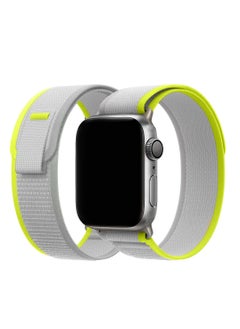 Generic Apple Watch Strap 49 mm 45 mm 44 mm 42 mm Band Trail Loop Stretchy Soft Nylon Band Adjustable Sports Strap for Apple Watch Ultra 2 Series 9/8/7/SE/6/5/4/3/2/1  - Image 1