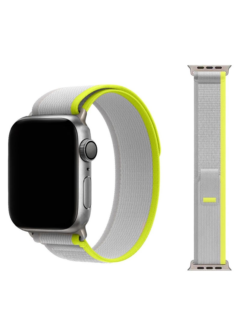 Generic Apple Watch Strap 49 mm 45 mm 44 mm 42 mm Band Trail Loop Stretchy Soft Nylon Band Adjustable Sports Strap for Apple Watch Ultra 2 Series 9/8/7/SE/6/5/4/3/2/1  - Image 2