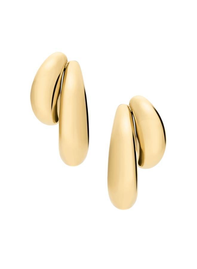 FOSSIL Stainless Steel Statement Earrings - Image 1