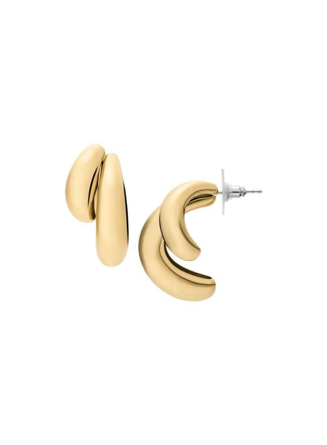 FOSSIL Stainless Steel Statement Earrings - Image 3