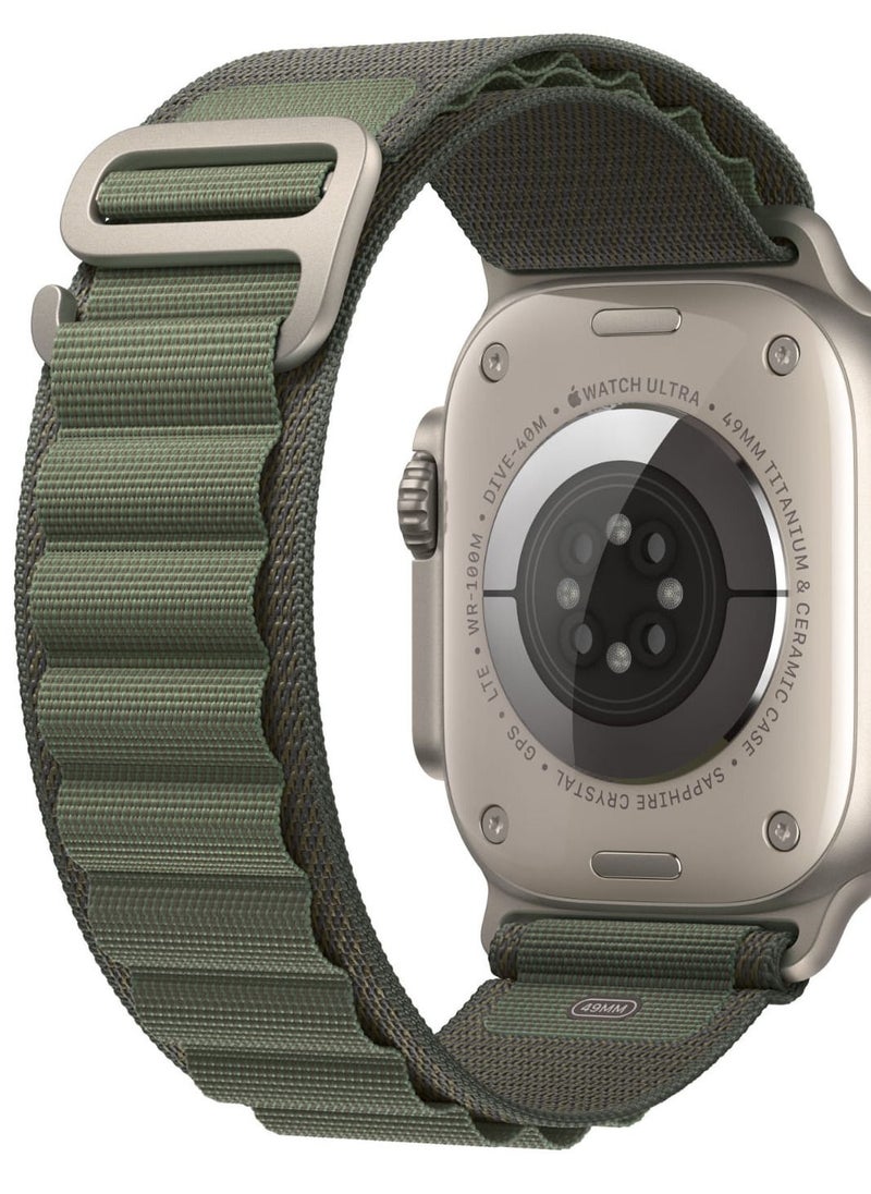 Generic - Apple watch band new version dark green  size ultra 49mm - Image 1