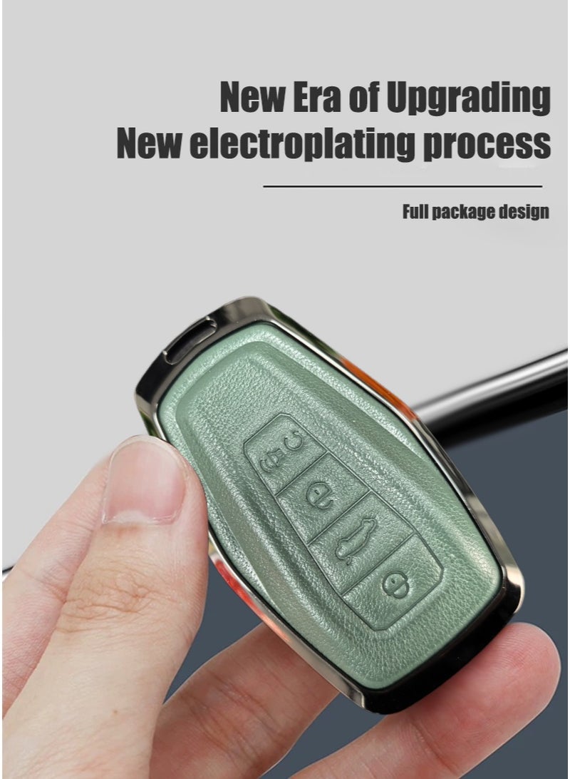 GEELY  Suitable for Geely automobile key protector, which perfectly wraps and protects automobile keys. It is wear-resistant, simple, elegant, fashionable and beautiful. - Image 3