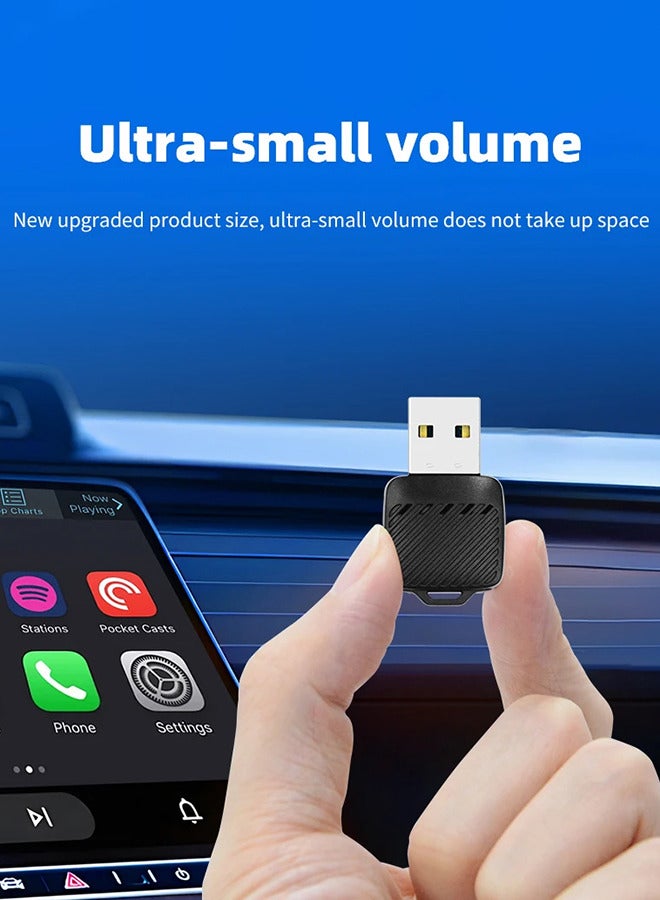 Generic Mini Wireless CarplayMini Ultra Wireless 2 in 1 carplay, 2.4+5G WIFI,Wireless Android Auto & Wireless CarPlay For 98% Cars,  plug and play, Smart Car Adapter  - Image 4