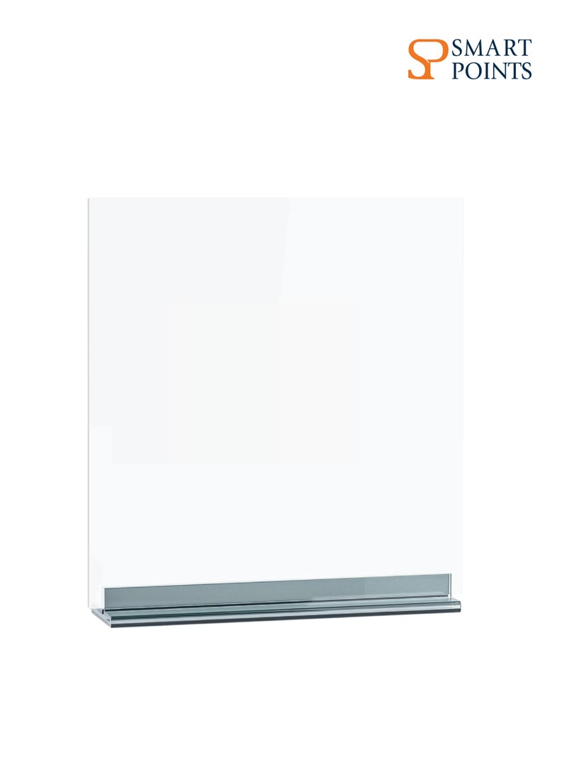 SMARTPOINTS Acrylic Sheet Clear Cast Plexiglass 12” x 12” Square Panel 1/2” Thick (13mm) Transparent Plastic Plexi Glass Board with Protective Paper for Signs, DIY Display Projects, Craft, Easy to Cut  - Image 5