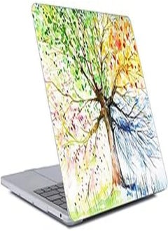 Generic Ultra Slim Fit Hard Protective Cover for MacBook Air 13.3in A1466/A1369 - Multicolor 