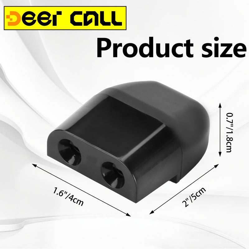 Black Deer Whistle for Car Vehicle Motorcycle Deterrent Warning Safety Device - Image 4