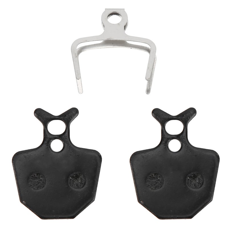 Semi-Metal Bike Disc Brake Pad Set - High-Strength Steel Back Plate T6 Hardness Impact Resistance Quick Heat Dissipation, No Scream-Like Noise Short Running-In Period for Road Mountain Bicycle Riding - Image 2