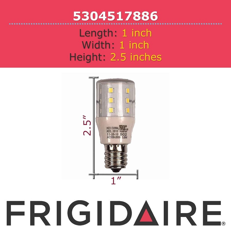 FRIGIDAIRE ضوء LED أبيض من فريجيدير 5304517886 أصلي - Image 4