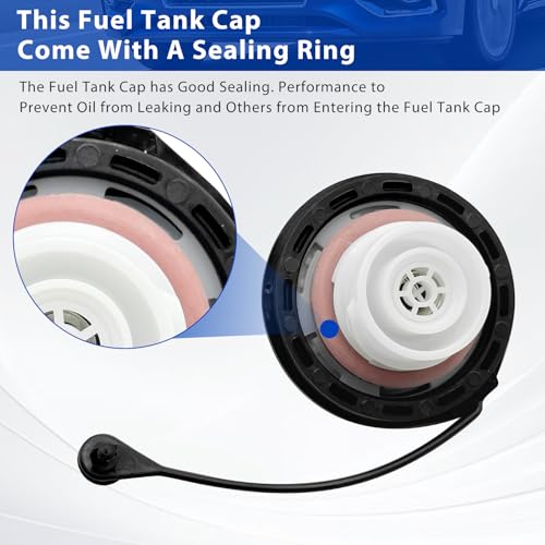 Hsbhlsnx FC1089 Fuel Tank Cap Fuel Cap Gas Cap Compatible with Ford F150-F600 Ranger Edge Escape Fusion Taurus Freestar Lincoln Mark LT MKZ MKX Zephyr Town Car Mercury Mariner Milan Sable Monterey - Image 5