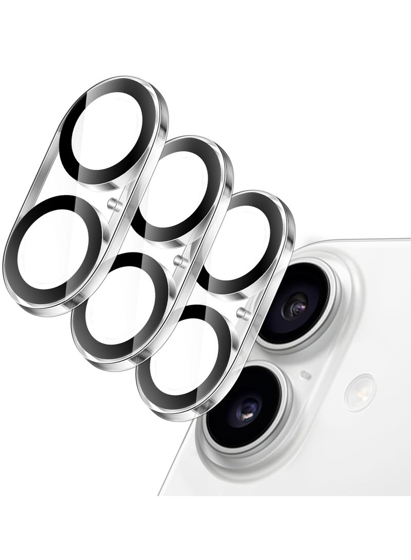 ELTRAZONE JETech Camera Lens Protector for iPhone 16 (6.1-Inch) – Case Friendly, Night Shot Compatible, HD Clear, 3-Pack - Image 1
